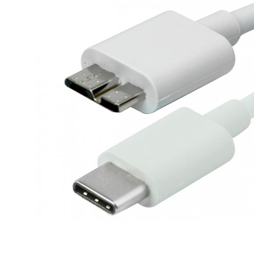 Cabo Type-c P/ Hd 2m Premium - Branco