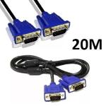 Cabo Vga Macho P/ Vga Macho 20m