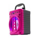 Caixa De Som Bluetooth Al-301 5w Rms Usb Rosa