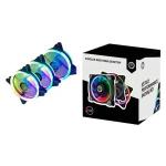 Cooler Gamer P/ Gab. Kit Rgb Mod. Bpc-kdl-argb (contr.+ 3 Fans 120mm)