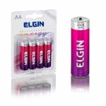 Pilha Recarregável Aa 2500mah (4 Un.)