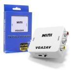 Adapt. Mini Conversor Vga P/ Rca Ref. Es-02