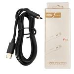 Cabo Cel/dados Type-c 3.0 P/ Type-c 1.2m Ref. Dcb-32 (blister) Preto