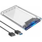 Case 2.5" Usb 3.0 P/ Hd Transparente Ref. 00448