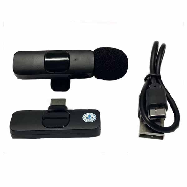 Microfone De Lapela P/ Celular Type-c (blister) Ref. K9 Tpc
