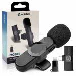 Microfone De Lapela P/ Cel. Iphone E Type-c (blister) On-mc804