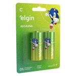 Pilha Alcalina C-blister Com 2 Pecas