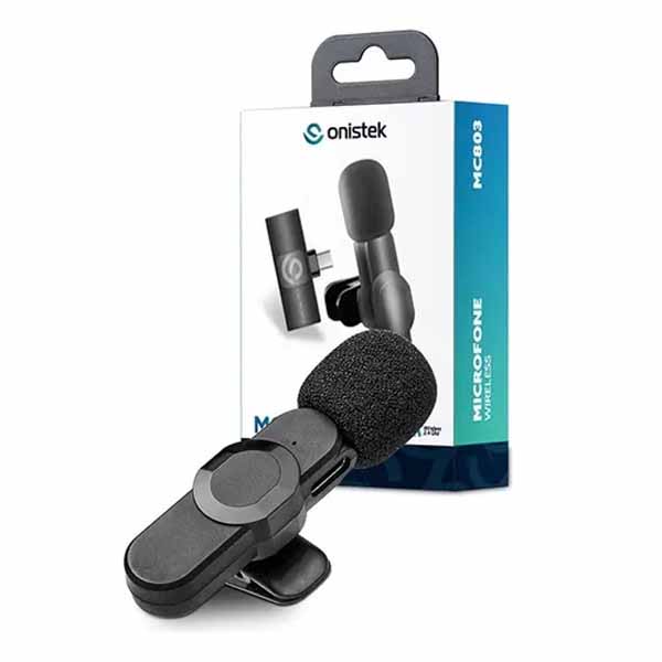 Microfone De Lapela P/ Cel. Type-c (blister) On-mc803