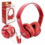 Fone P2 Dobrável Ref. Kp-429 Vermelho