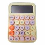 Calculadora Portatil 12 Digitos (pilha Aaa) Ref. Ak-j018 Amarela