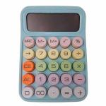 Calculadora Portatil 12 Digitos (pilha Aaa) Ref. Ak-j018 Azul