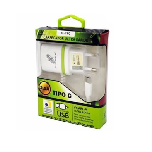 Carregador Tomada Duplo C/ Type-c + 1 Usb - Xc-tpc