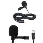 Microfone De Lapela Type-c (stereo) - Xc-ml-03